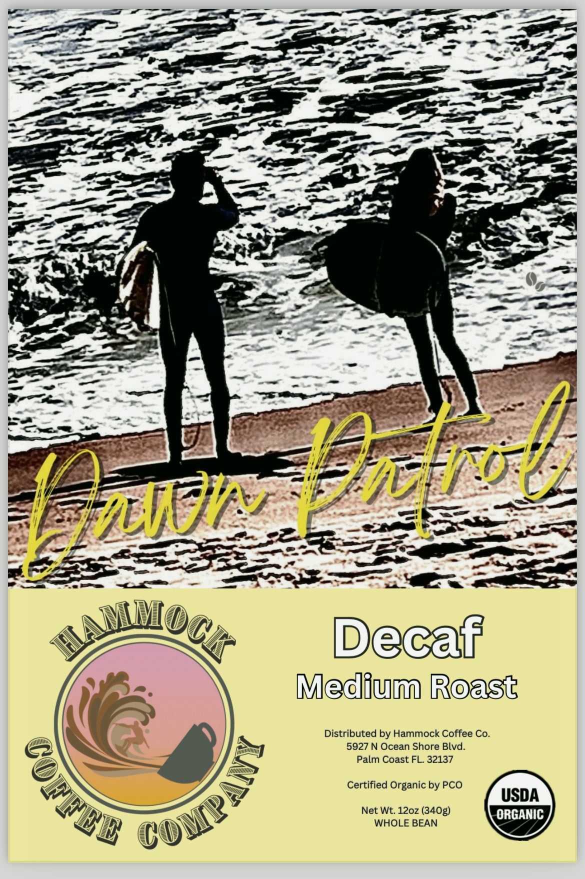 Dawn Patrol 12oz bag Decaf