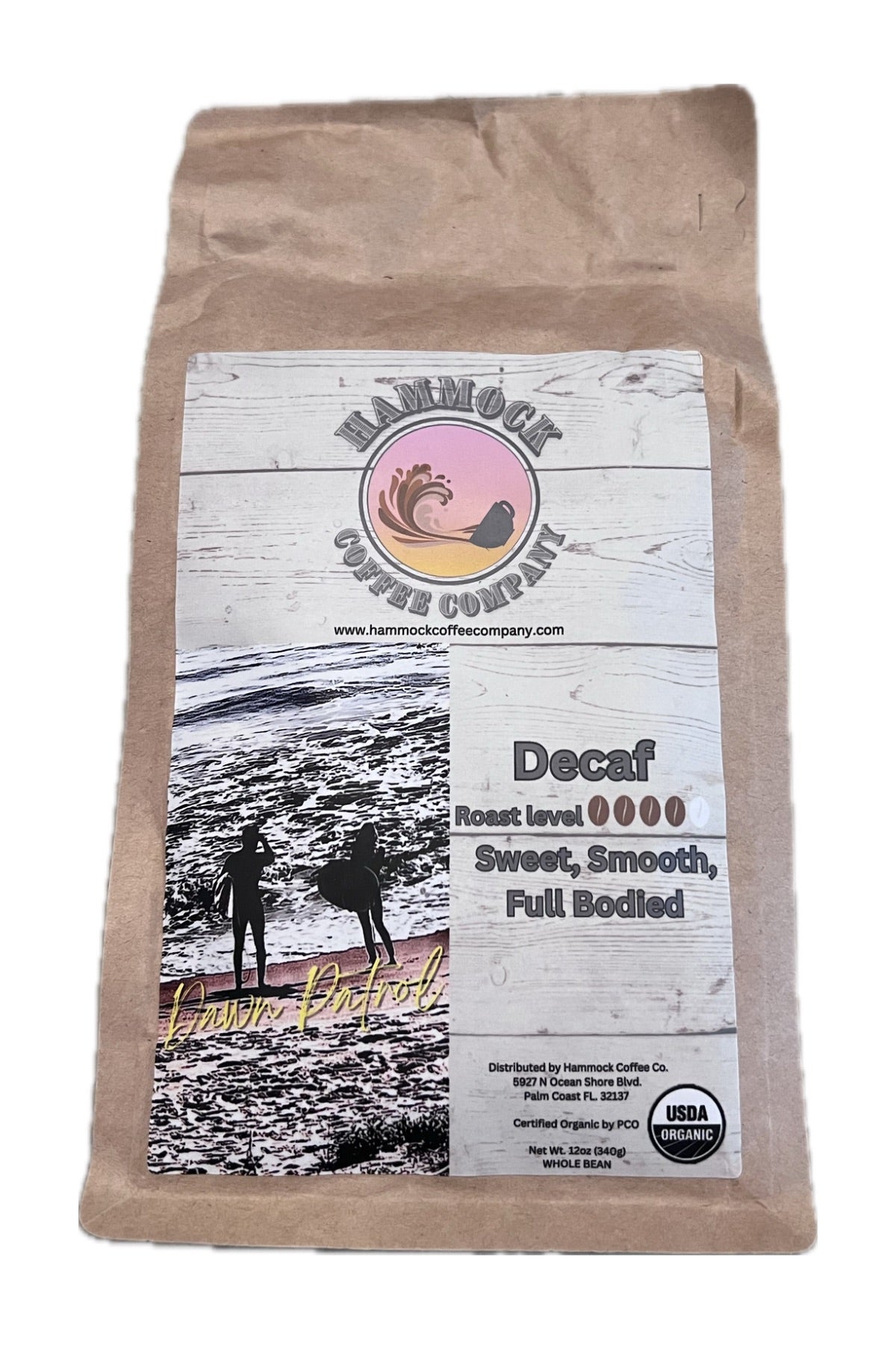 Dawn Patrol 12oz bag Decaf